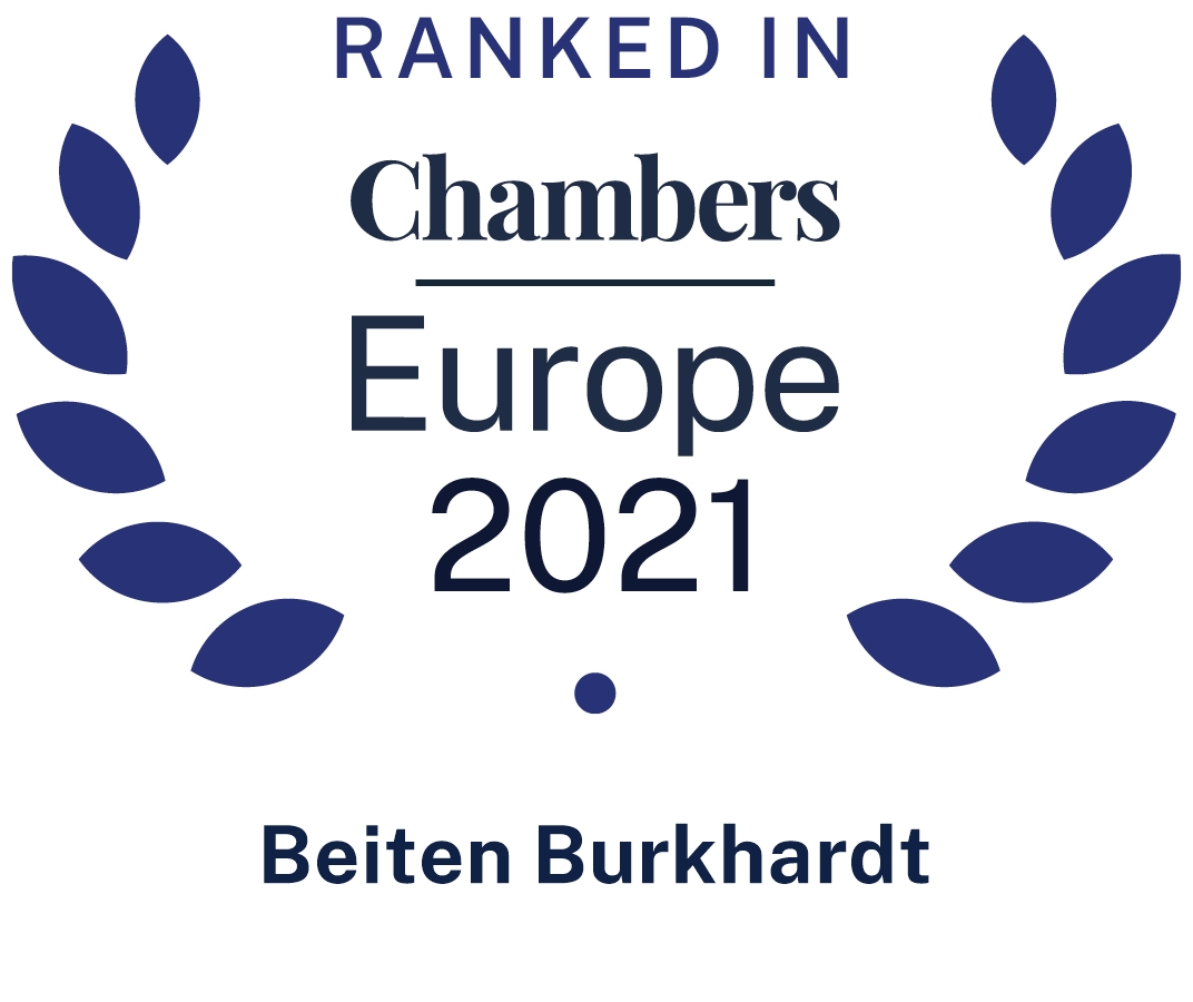 Ranked in Chambers Europe 2021