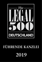 Legal 500 Deutschland Führende Kanzlei 2019 Energie