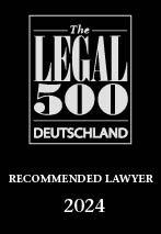 Rcommended Lawyer Legal 500 Germany 2024