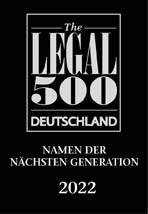 The Legal 500 Deutschland 2022, Namen der nächsten Generation