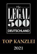 Legal 500 Deutschland Top Kanzlei 2021 Games