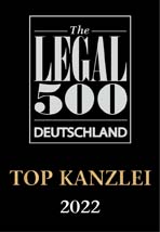 Legal 500 Deutschland Top Kanzlei 2022 Games