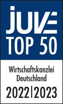 JUVE Top 50 Wirtschaftskanzleien Deutschland 22/23